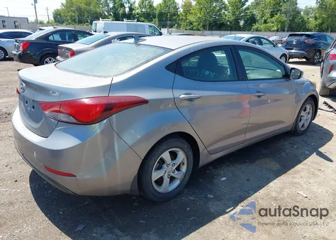 2015 Hyundai Elantra Se from USA, damaged, VIN KMHDH4AE6FU279723